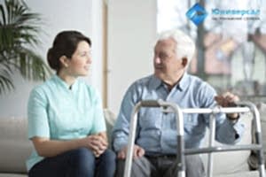 Сиделка для больного Альцгеймера