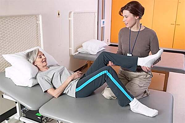 Уход за больными с переломом шейки бедра